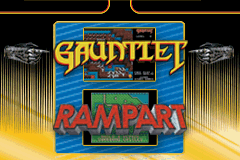 Gauntlet & Rampart Title Screen